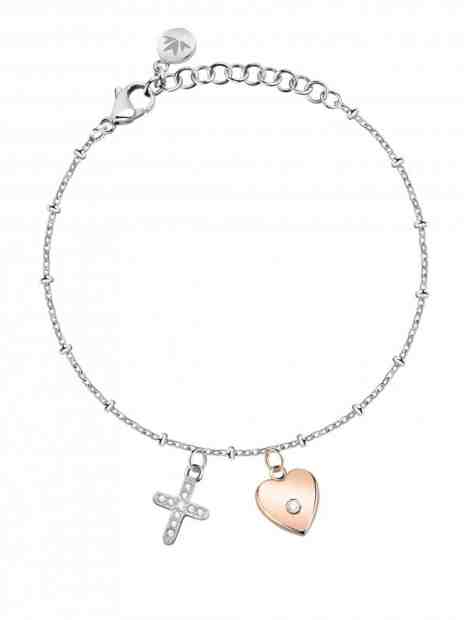Morellato Půvabný bicolor náramek s přívěsky Passioni SAUN14 + 2 měsíce na vrácení zboží