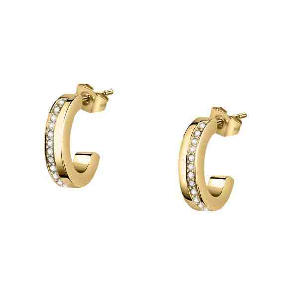 Morellato Jemné pozlacené náušnice s krystaly Creole SAUP05 + 2 měsíce na vrácení zboží