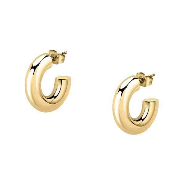 Morellato Minimalistické pozlacené náušnice kruhy Creole SAUP12 + 2 měsíce na vrácení zboží