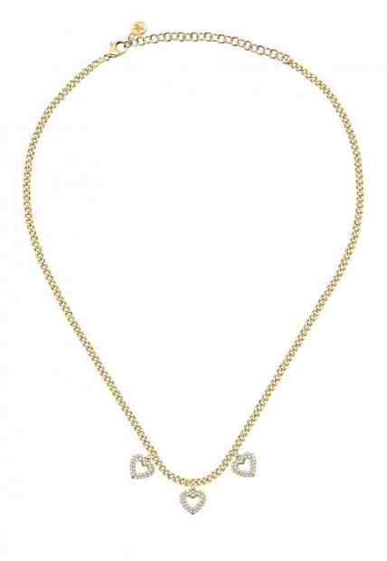 Morellato Romantický pozlacený náhrdelník s krystaly Incontri SAUQ12 + 2 měsíce na vrácení zboží