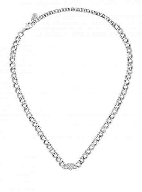 Morellato Romantický ocelový náhrdelník s krystaly Incontri SAUQ13 + 2 měsíce na vrácení zboží