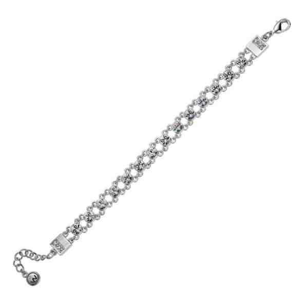 Oliver Weber Třpytivý náramek s čirými krystaly Link 32049 + 2 měsíce na vrácení zboží