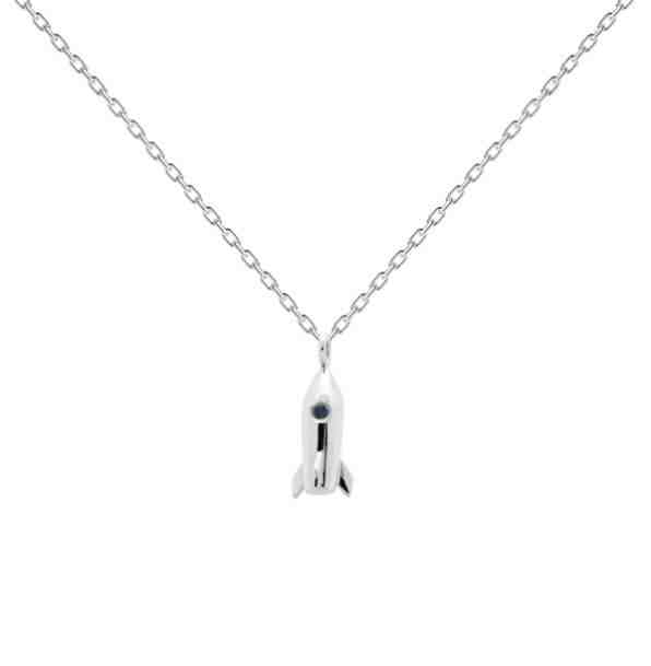 PDPAOLA Stříbrný náhrdelník pro matku i dceru INFINITY & BEYOND Silver CO02-189-U (řetízek, přívěsek) + 2 měsíce na vrácení zboží