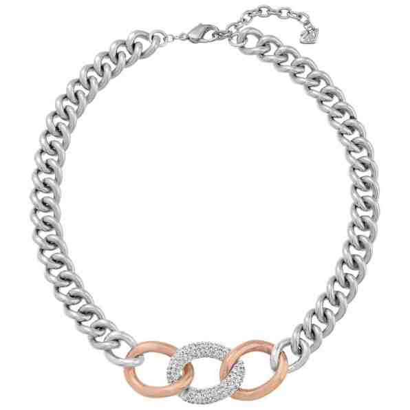 Swarovski Úchvatný masivní bicolor náhrdelník Bound 5080040 + 2 měsíce na vrácení zboží