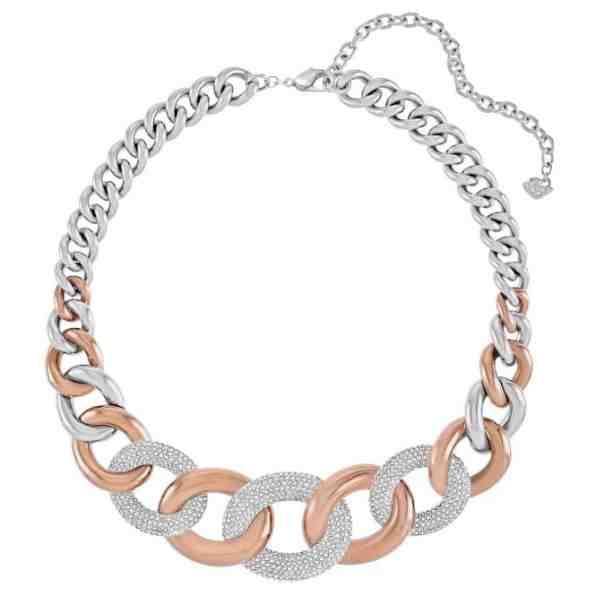 Swarovski Luxusní masivní bicolor náhrdelník Bound 5089276 + 2 měsíce na vrácení zboží
