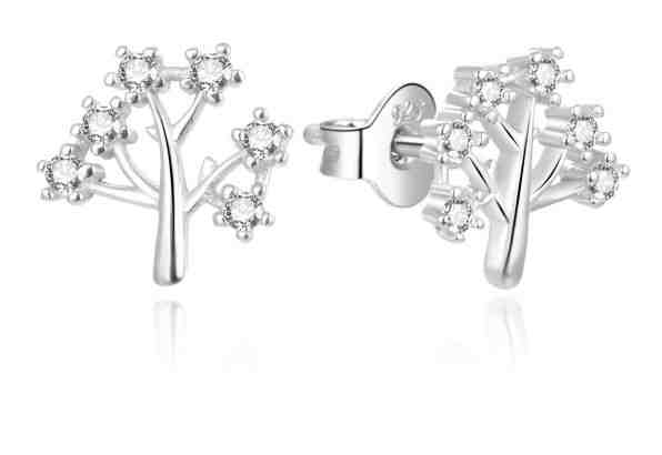 Beneto Nadčasové stříbrné náušnice se stromem života AGUP2319L + 2 měsíce na vrácení zboží