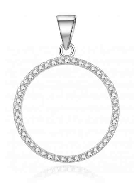 Beneto Půvabný stříbrný přívěsek se zirkony AGH213 + 2 měsíce na vrácení zboží