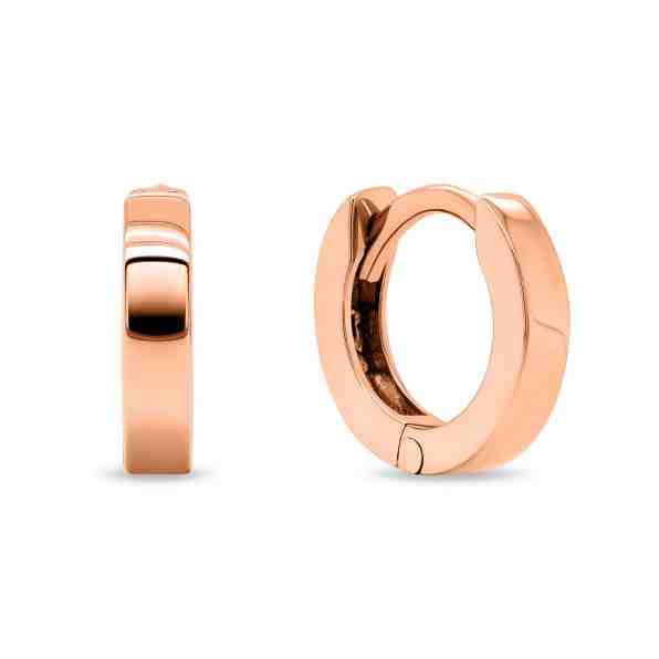 Brilio Silver Nadčasové bronzové náušnice EA203R + 2 měsíce na vrácení zboží