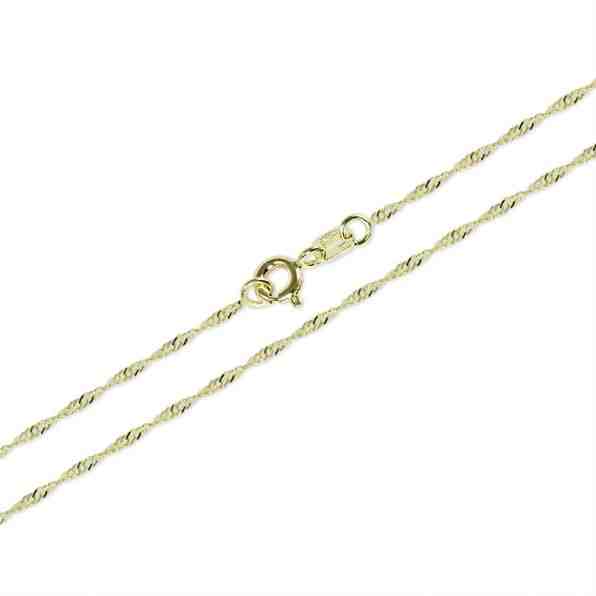 Brilio Řetízek Lambáda ze žlutého zlata 745 271 115 0018 55 cm + 2 měsíce na vrácení zboží