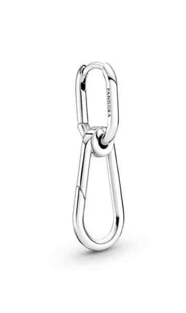 Pandora Článková kruhová single náušnice Me 299664C00 + 2 měsíce na vrácení zboží