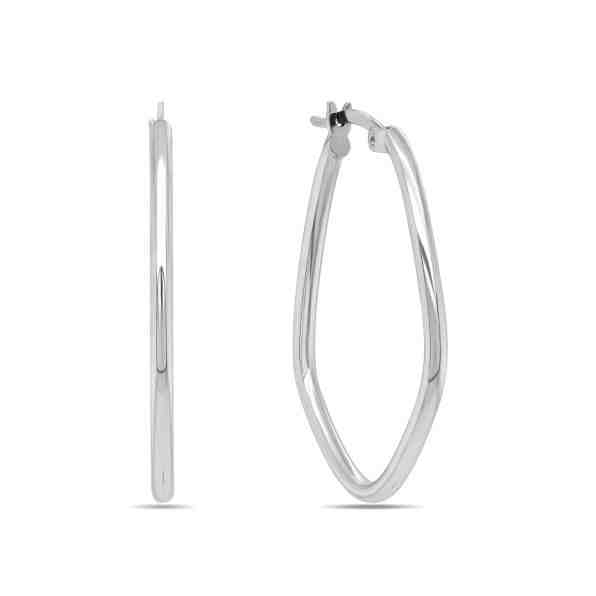 Brilio Silver Originální stříbrné náušnice EA239W + 2 měsíce na vrácení zboží