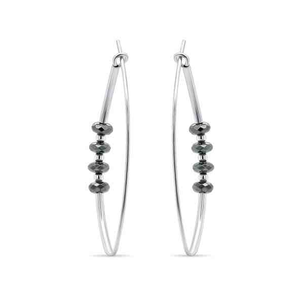 Brilio Silver Originální stříbrné náušnice EA249W + 2 měsíce na vrácení zboží