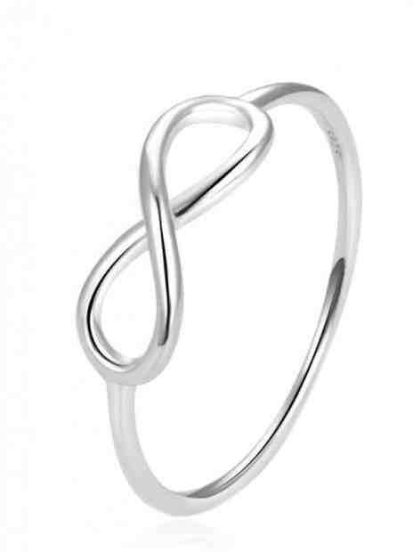 Beneto Elegantní stříbrný prsten Nekonečno AGG357 58 mm + 2 měsíce na vrácení zboží