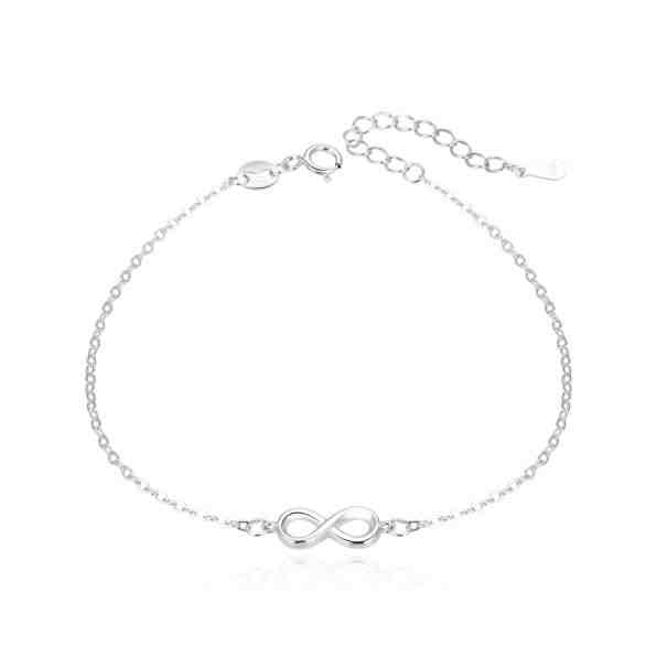 Beneto Stříbrný náramek se symbolem nekonečno AGB404/21 + 2 měsíce na vrácení zboží