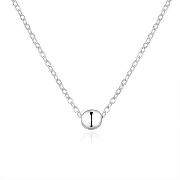 Beneto Minimalistický stříbrný náhrdelník AGS1011/47 + 2 měsíce na vrácení zboží