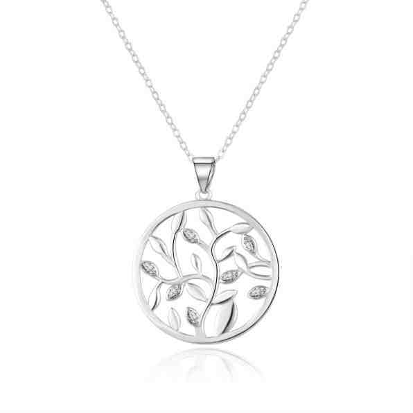 Beneto Půvabný stříbrný náhrdelník AGS1258/47 + 2 měsíce na vrácení zboží