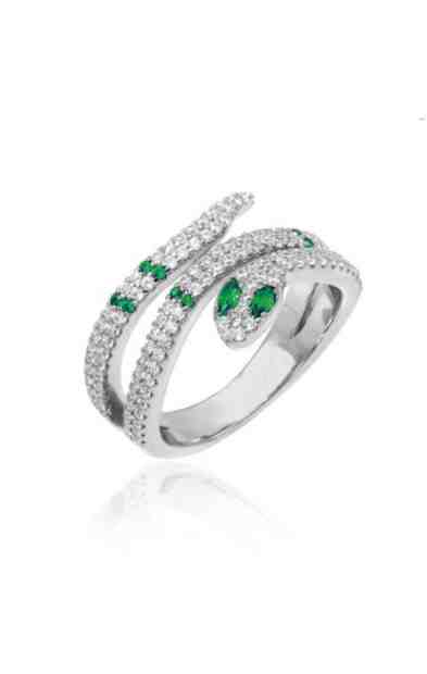 JVD Originální stříbrný prsten se zirkony SVLR0433XH2BI 60 mm + 2 měsíce na vrácení zboží