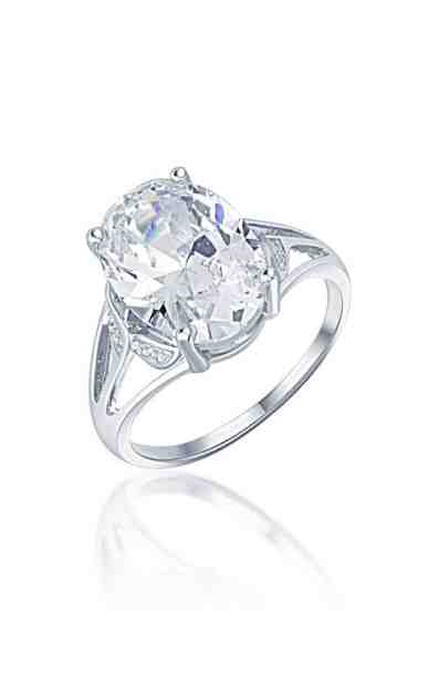 JVD Luxusní stříbrný prsten s čirým zirkonem SVLR0308XF3BI 52 mm + 2 měsíce na vrácení zboží