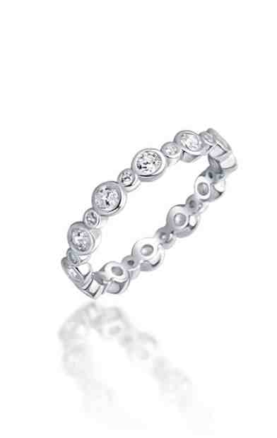 JVD Půvabný stříbrný prsten se zirkony SVLR0359XH2BI 54 mm + 2 měsíce na vrácení zboží