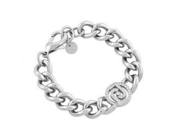 Liu.Jo Výrazný ocelový náramek s krystaly Brilliant LJ1622 + 2 měsíce na vrácení zboží