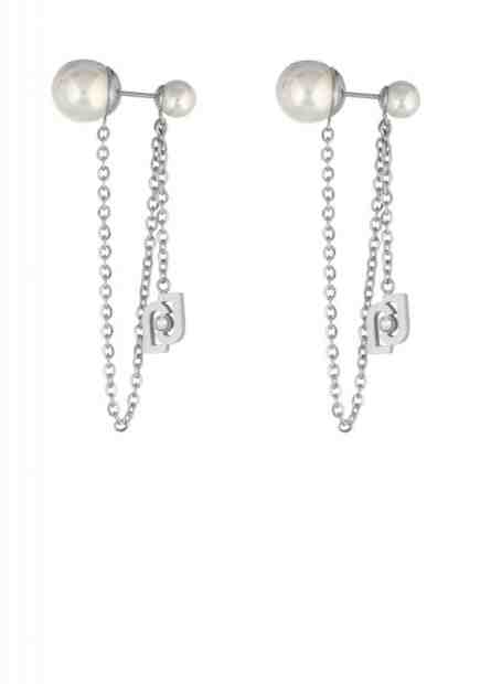 Liu.Jo Elegantní ocelové náušnice s perličkami Icona LJ1667 + 2 měsíce na vrácení zboží