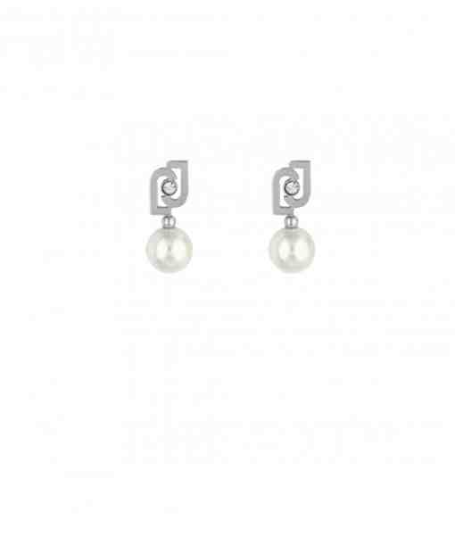 Liu.Jo Půvabné ocelové náušnice s perličkami Icona LJ1668 + 2 měsíce na vrácení zboží
