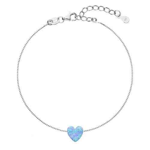 Evolution Group Něžný náramek se syntetickým opálem 13018.3 + 2 měsíce na vrácení zboží