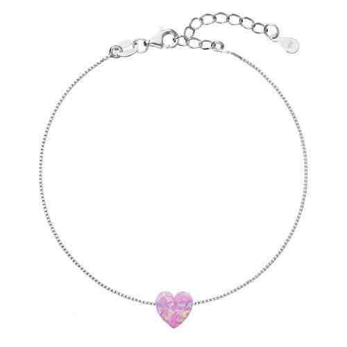 Evolution Group Něžný náramek se syntetickým opálem 13018.3 + 2 měsíce na vrácení zboží