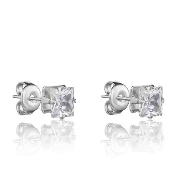 Emily Westwood Krásné ocelové náušnice s krystaly WE1041S + 2 měsíce na vrácení zboží