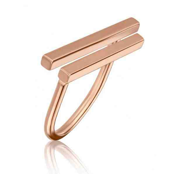 Emily Westwood Minimalistický bronzový prsten WR1024R + 2 měsíce na vrácení zboží