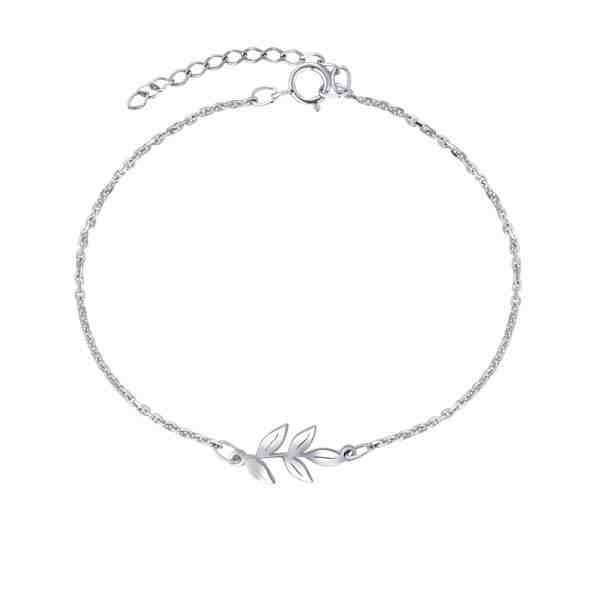 Praqia Něžný stříbrný náramek s větvičkou KA6377_RH + 2 měsíce na vrácení zboží