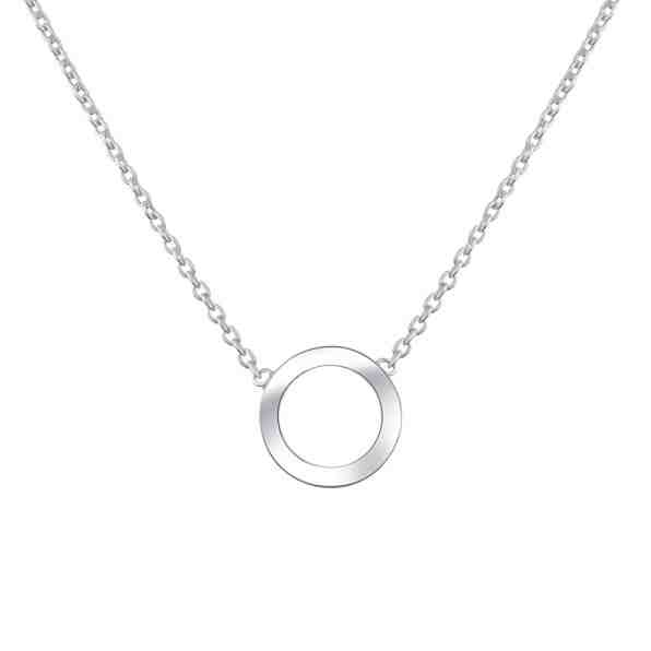 Praqia Originální stříbrný náhrdelník Ibiza N6436_RH (řetízek, přívěsek) + 2 měsíce na vrácení zboží