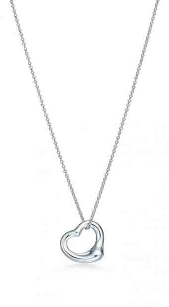 Tiffany & Co. Elegantní stříbrný náhrdelník Srdce 29667233 (řetízek, přívěsek) + originální balení + 2 měsíce na vrácení zboží