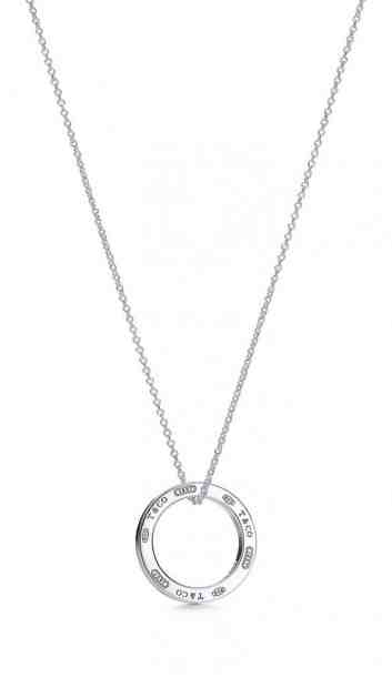 Tiffany & Co. Elegantní stříbrný náhrdelník 1837® 25049179 (řetízek, přívěsek) + originální balení + 2 měsíce na vrácení zboží