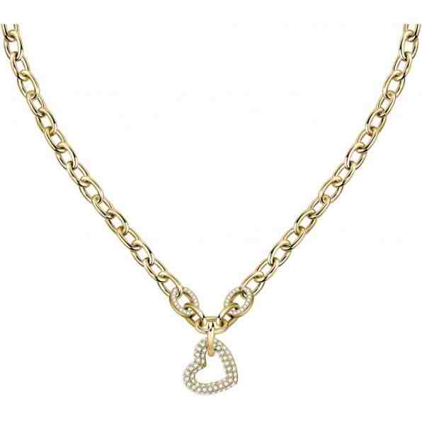 Morellato Elegantní pozlacený náhrdelník se srdíčkem Incontri SAUQ04 + 2 měsíce na vrácení zboží