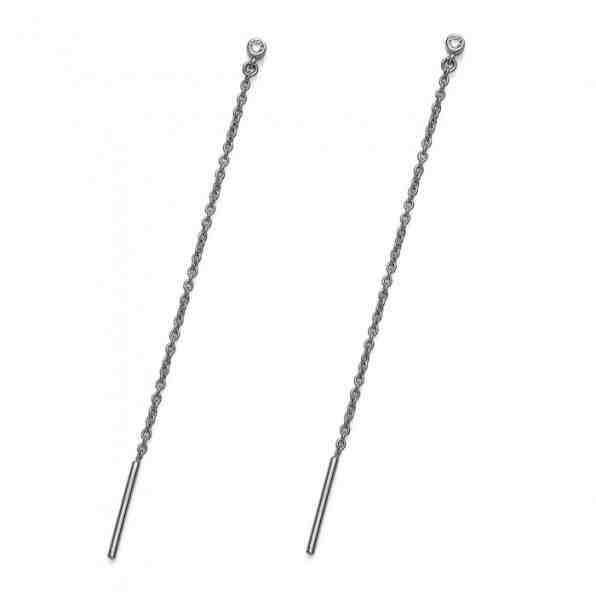 Oliver Weber Designové náušnice s čirými zirkony Swarovski Spectrum 22987 + 2 měsíce na vrácení zboží