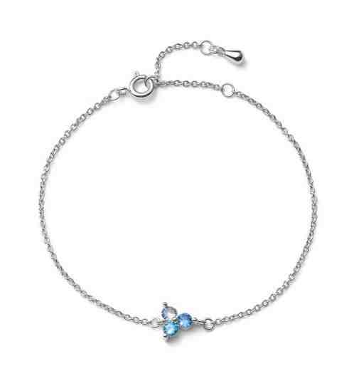 Oliver Weber Nádherný náramek se zirkony Wispy 32304 BLU + 2 měsíce na vrácení zboží