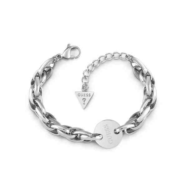 Guess Výrazný ocelový náramek Chain Reaction Armband UBB29031 S (14 - 18 cm) + 2 měsíce na vrácení zboží