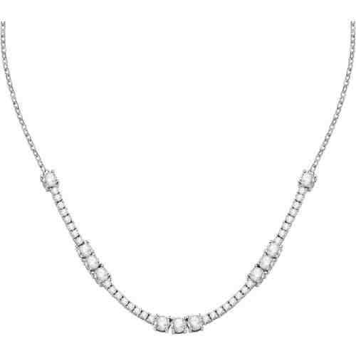 Morellato Luxusní náhrdelník s čirými zirkony Scintille SAQF01 + 2 měsíce na vrácení zboží