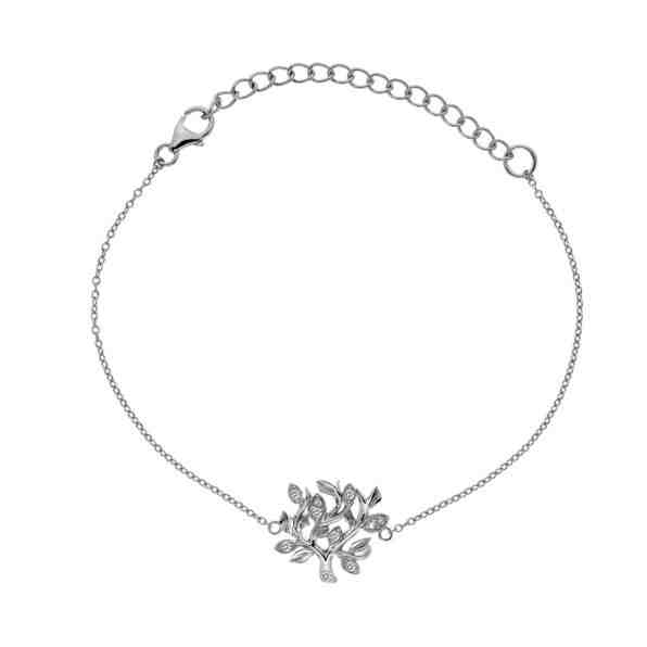 Hot Diamonds Stříbrný náramek Strom života Nurture DL643 + 2 měsíce na vrácení zboží