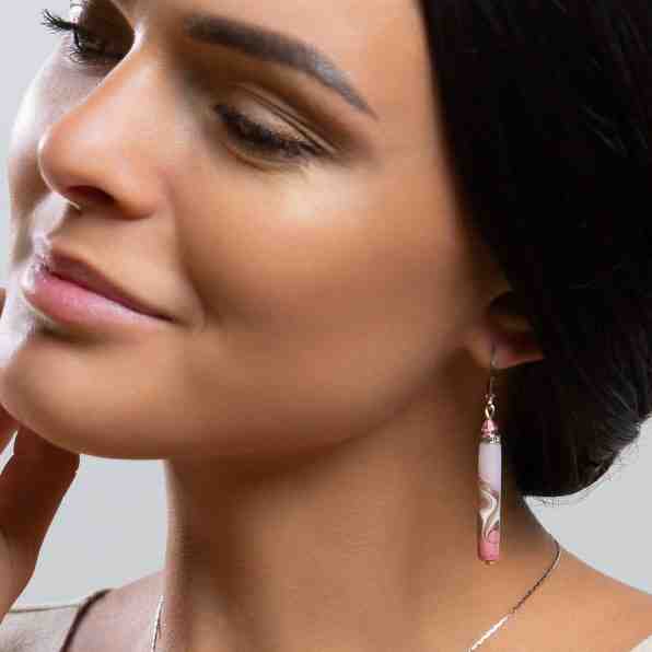 Lampglas Něžné náušnice Good Mood z perel Lampglas EPR24 + 2 měsíce na vrácení zboží