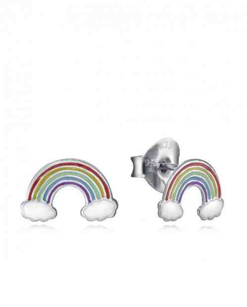 Viceroy Půvabné stříbrné náušnice Rainbow Sweet 5114E000-19 + 2 měsíce na vrácení zboží