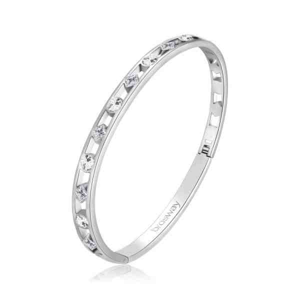 Brosway Okouzlující pevný náramek With You BWY21 + 2 měsíce na vrácení zboží