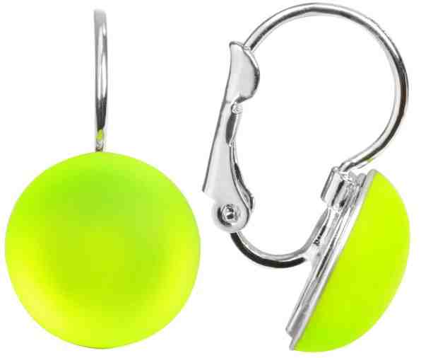 Levien Výrazné náušnice Cabo UV Yellow + 2 měsíce na vrácení zboží