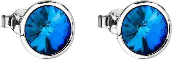 Preciosa Náušnice Uniques Bermuda Blue 7095 46 + 2 měsíce na vrácení zboží
