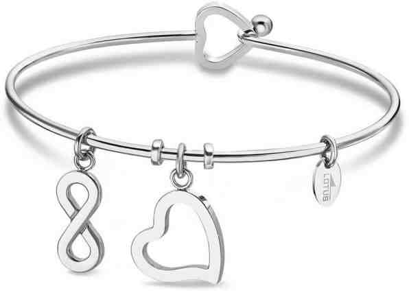 Lotus Style Pevný ocelový náramek Věčná láska LS2016-2/6 + 2 měsíce na vrácení zboží
