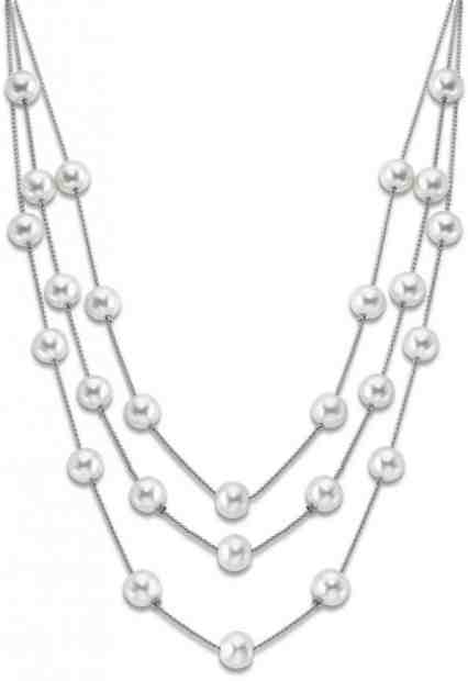 Lotus Style Náhrdelník s levitujícími perličkami LS1998-1/1 + 2 měsíce na vrácení zboží