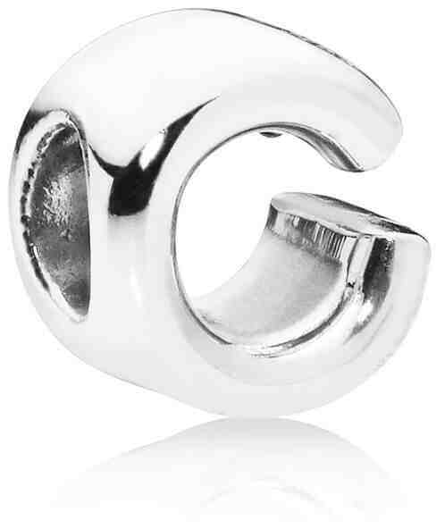 Pandora Stříbrný korálek "C" 797457 + 2 měsíce na vrácení zboží