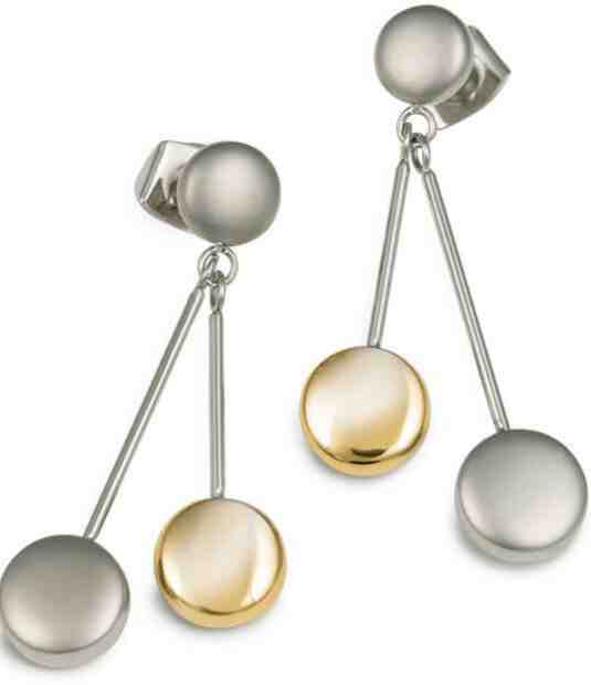 Boccia Titanium Originální titanové náušnice 0568-02 + 2 měsíce na vrácení zboží