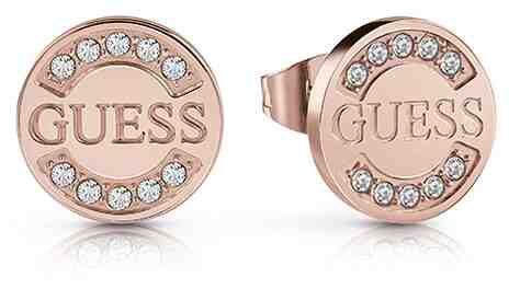 Guess Stylové náušnice pecky UBE28030 + 2 měsíce na vrácení zboží